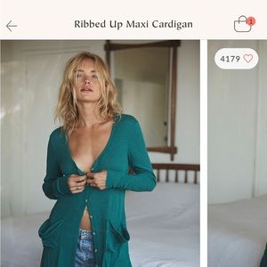Free People Maxi Cardigan